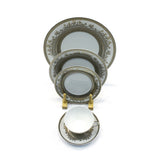Falken Porzellan Platin - Dinner Set 95 Pcs