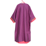 Fahm Pink Dress & Abaya Set, Free Size