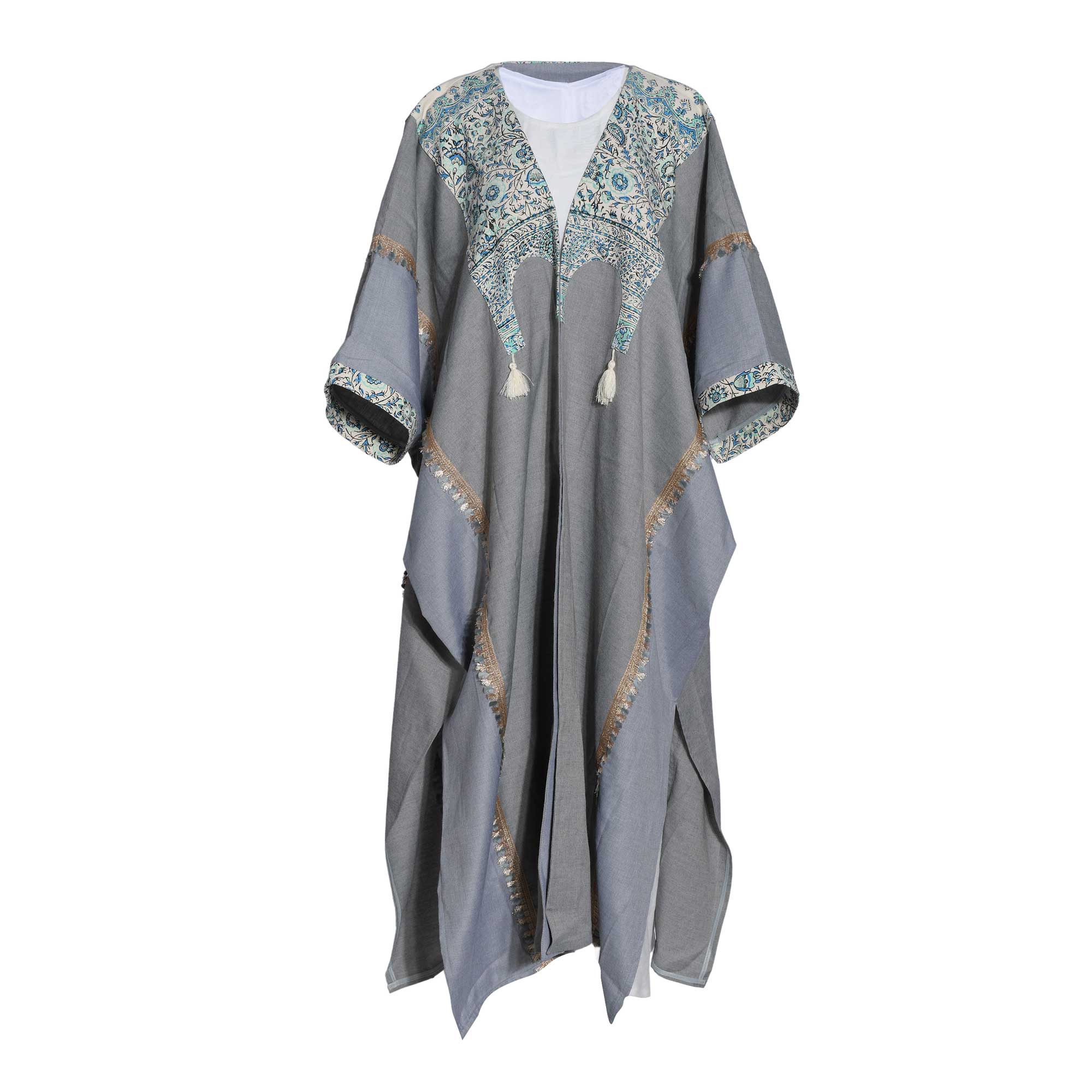 Fahm Dress & Abaya White and Multi-color Set, Free Size | Abaya | All Clothing | Clothing | GCC | Kaftans & Abayas | Ramadan23 | Traditional Wear | Women | Women All Clothing | Women All Clothing Traditional Wear Ramadan Edit | Womens | Womens Fashion Fahm Dress & Abaya White and Multi-color Set, Free Size | Abaya | All Clothing | Clothing | GCC | Kaftans & Abayas | Ramadan23 | Traditional Wear | Women | Women All Clothing | Women All Clothing Traditional Wear Ramadan Edit | Womens | Womens Fashion