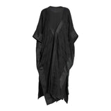 Fahm Black Dress & Abaya Set, Free Size
