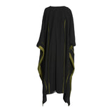 Fahm Black Dress & Abaya Set, Free Size