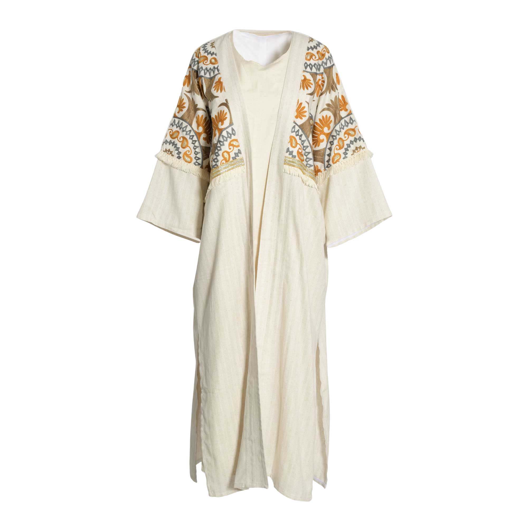 Fahm Dress & Abaya (Set) Beige Free Size | Abaya | Clothing | GCC | Kaftans & Abayas | Ramadan23 | Traditional Wear | Women | Women All Clothing | Women All Clothing Dresses | Women All Clothing Traditional Wear Ramadan Edit | Women Dresses | Womens Fahm Dress & Abaya (Set) Beige Free Size | Abaya | Clothing | GCC | Kaftans & Abayas | Ramadan23 | Traditional Wear | Women | Women All Clothing | Women All Clothing Dresses | Women All Clothing Traditional Wear Ramadan Edit | Women Dresses | Womens