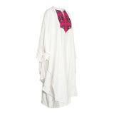 Fahm Women's Off White Dress & Abaya (Set) Free Size