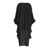 Fahm Women's Black Dress, Free Size