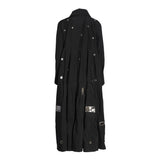 Fahm Women's Black Abaya, Free Size