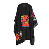 Fahm Women's Black Abaya, Free Size