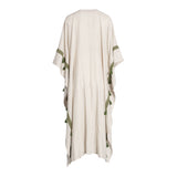 Fahm Women's Beige Dress, Free Size