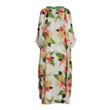 Fahm Women's Floral Dress, Free Size