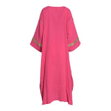 Fahm Women's Pink Dress, Free Size