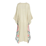 Fahm Women's Multi-color Printed Dress, Free Size