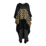 Fahm Women's Black Dress, Free Size