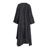 Fahm Women's Black/Purple Dress, Free Size