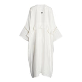 Fahm Women's White Dress, Free Size