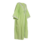 Fahm Women's Green Abaya, Free Size