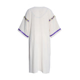 Fahm Women's Purple & Green Dress, Free Size