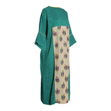 Fahm Women's Green Dress, Free Size