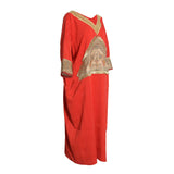 Fahm Women's Red Dress, Free Size