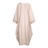 Fahm Women's Light Pink & Silver Dress, Free Size