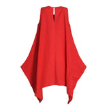 Fahm Women's Red Dress, Free Size