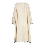 Fahm Women's Beige Abaya, Free Size