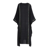 Fahm Women's Black Dress, Free Size