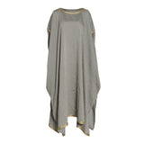 Fahm Women's Grey Dress, Free Size