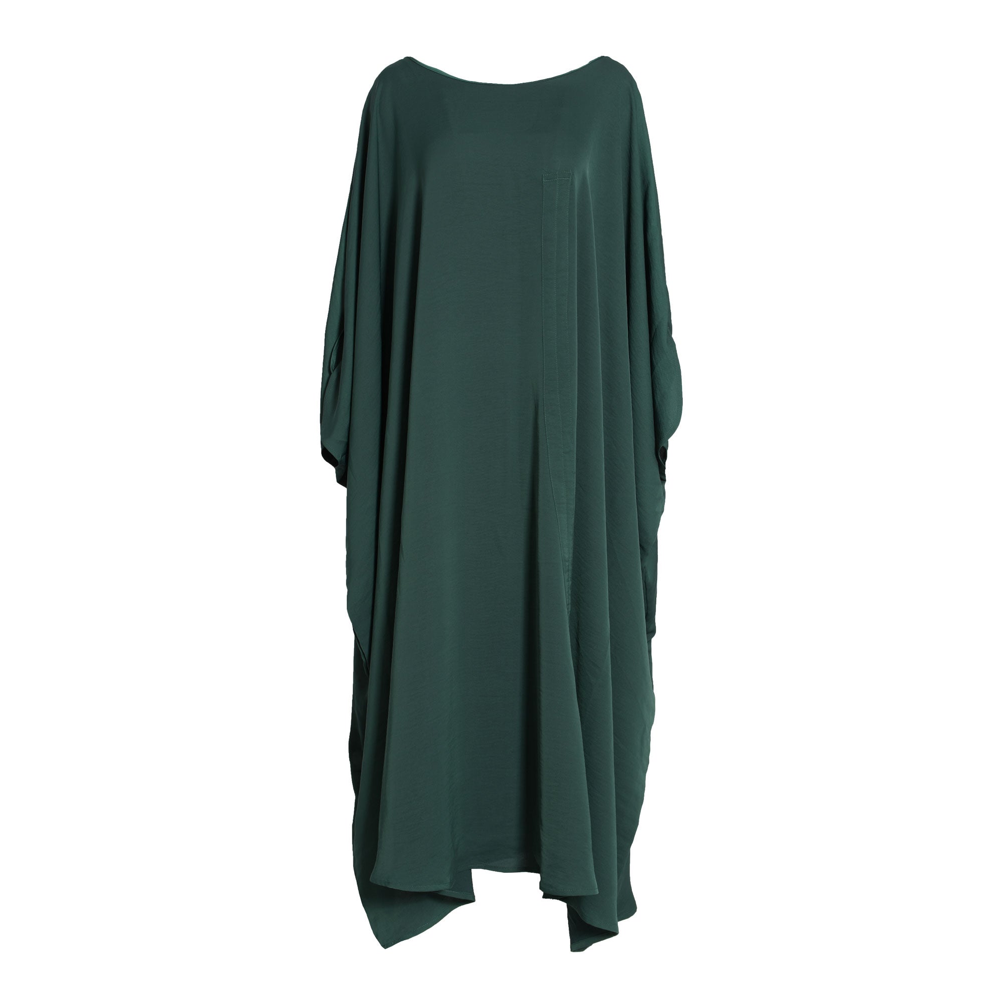 Fahm Women's Dark Green Dress, Free Size | All Clothing | Clothing | EID2023 | GCC | Women | Women All Clothing | Women All Clothing Dresses | Women All Clothing Traditional Wear Ramadan Edit | Women Dresses | Womens | Womens Fashion