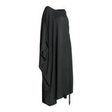 Fahm Women's Black Dress, Free Size