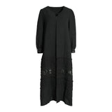 Fahm Women's Black Abaya, Free Size