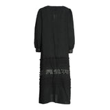 Fahm Women's Black Abaya, Free Size