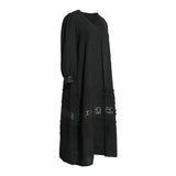 Fahm Women's Black Abaya, Free Size