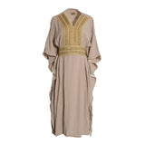 Fahm Women's Khaki Dress, Free Size
