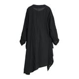 Fahm Women's Black Dress, Free Size