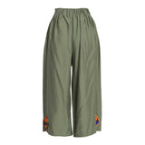 Fahm Women's Green Blouse & Pant Set, Free Size