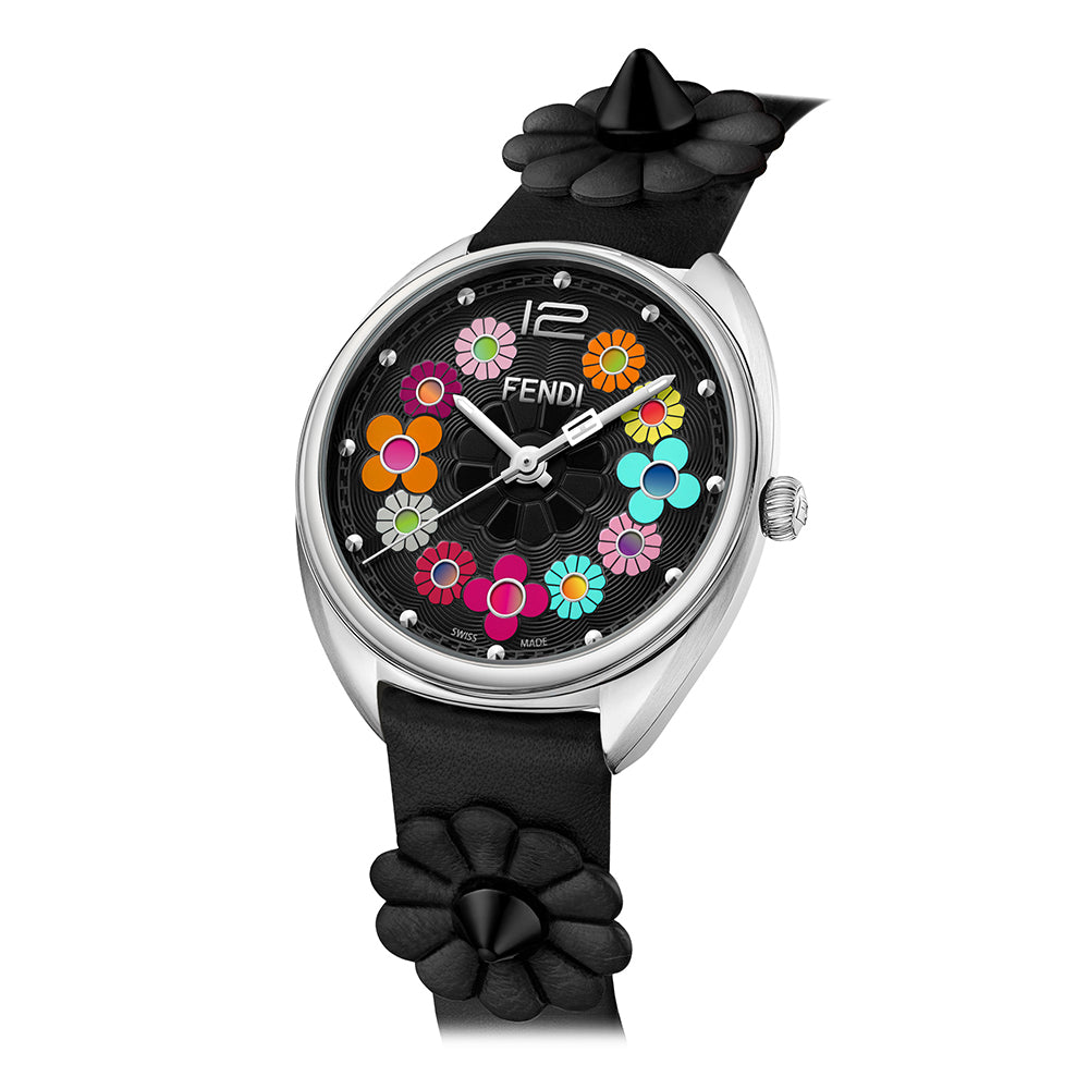 Fendi Timepieces, Momento Fendi Flowerland, 34 mm