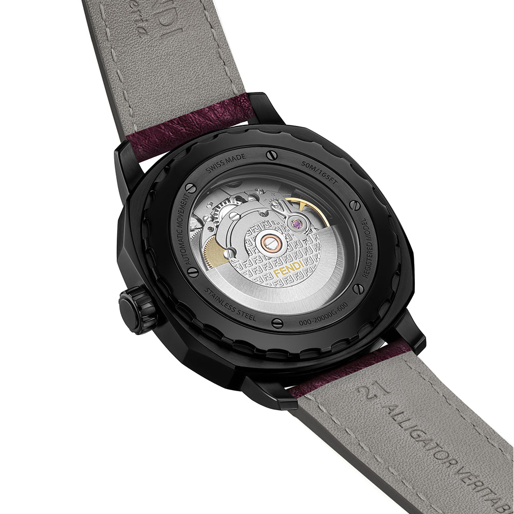 Fendi Timepieces, Selleria Automatic, 42 mm - Special Qatar Edition