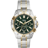 Fossil Garrett Chronograph Two-Tone Stainless Steel Men's Watch