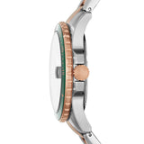 Fossil FB-01 Three-Hand Date Two-Tone Stainless Steel  Men's Watch