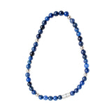 Fossil Mens Bracelet Base Metal With Sodalite