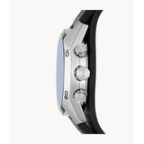 Fossil Coachman Men's Chronograph Black Leather Watch