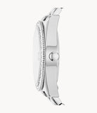 Fossil Scarlette Women's Mini Three-Hand Date Stainless Steel Watch