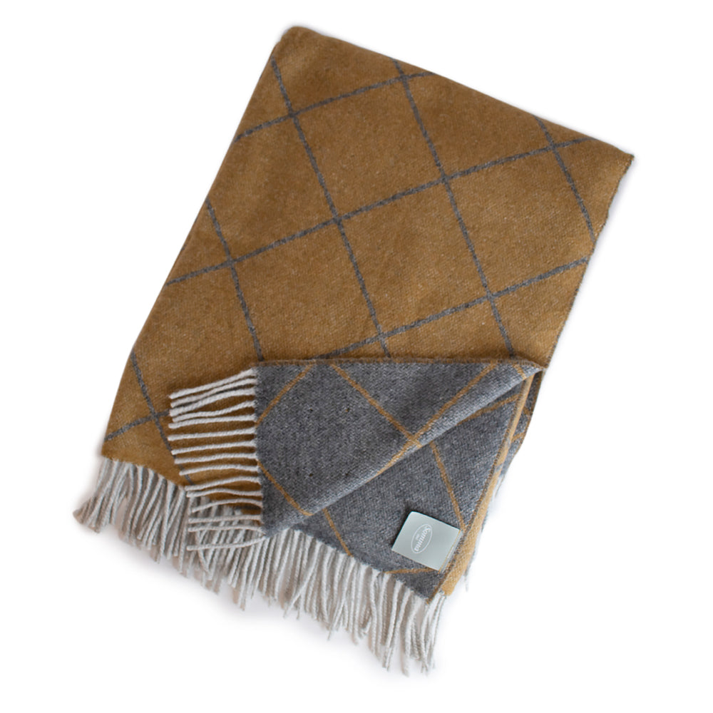 Gabel Gold Plaid 130X180 cm | Beddings Gabel Gold Plaid 130X180 cm | Beddings