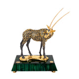 Goldline Oryx Arabic Calligraphy Black/Gold With Base