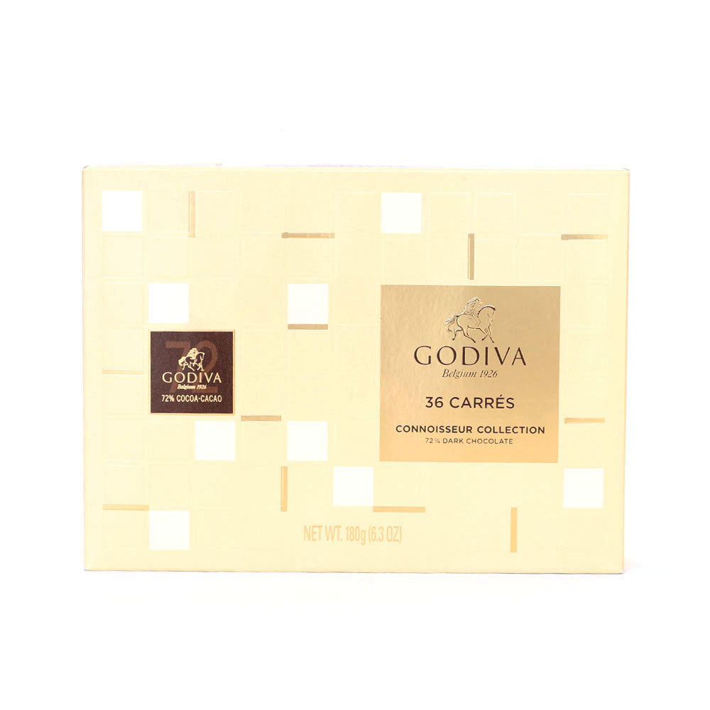 Godiva Carrés Dark 72% 36 pieces | Chocolates | Chocolates & Biscuits | EID2023 | Gourmet Godiva Carrés Dark 72% 36 pieces | Chocolates | Chocolates & Biscuits | EID2023 | Gourmet