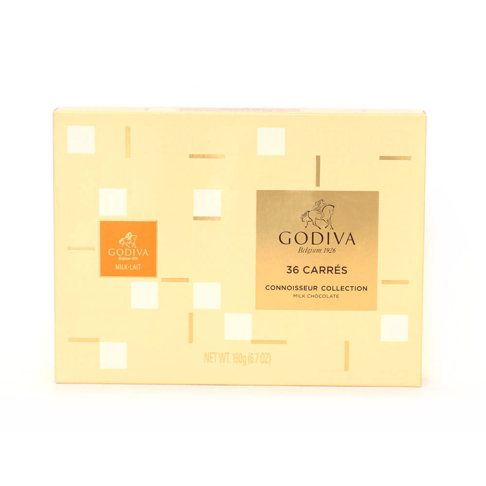 Godiva Carrés Milk 36 Pieces | Chocolates | Chocolates & Biscuits | Gourmet Godiva Carrés Milk 36 Pieces | Chocolates | Chocolates & Biscuits | Gourmet