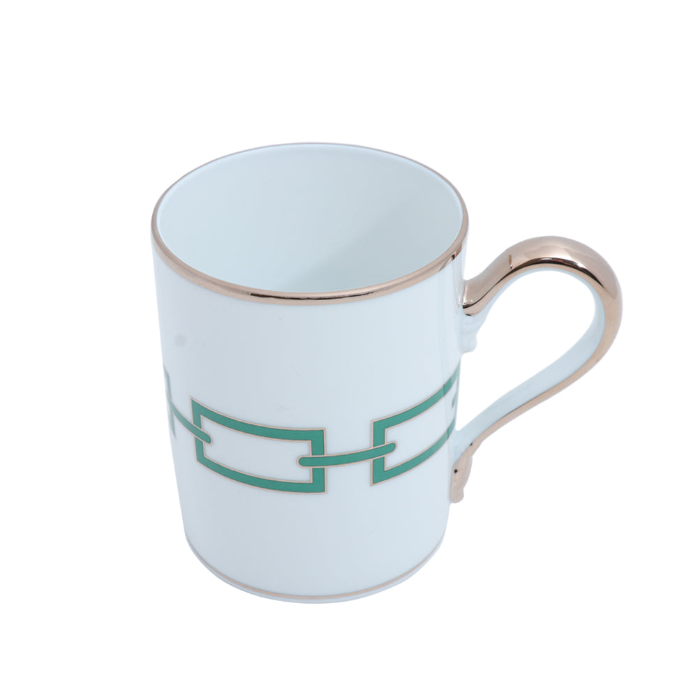 Richard Ginori Impero Catena Smeraldo Mugs Set | Drinkware Richard Ginori Impero Catena Smeraldo Mugs Set | Drinkware