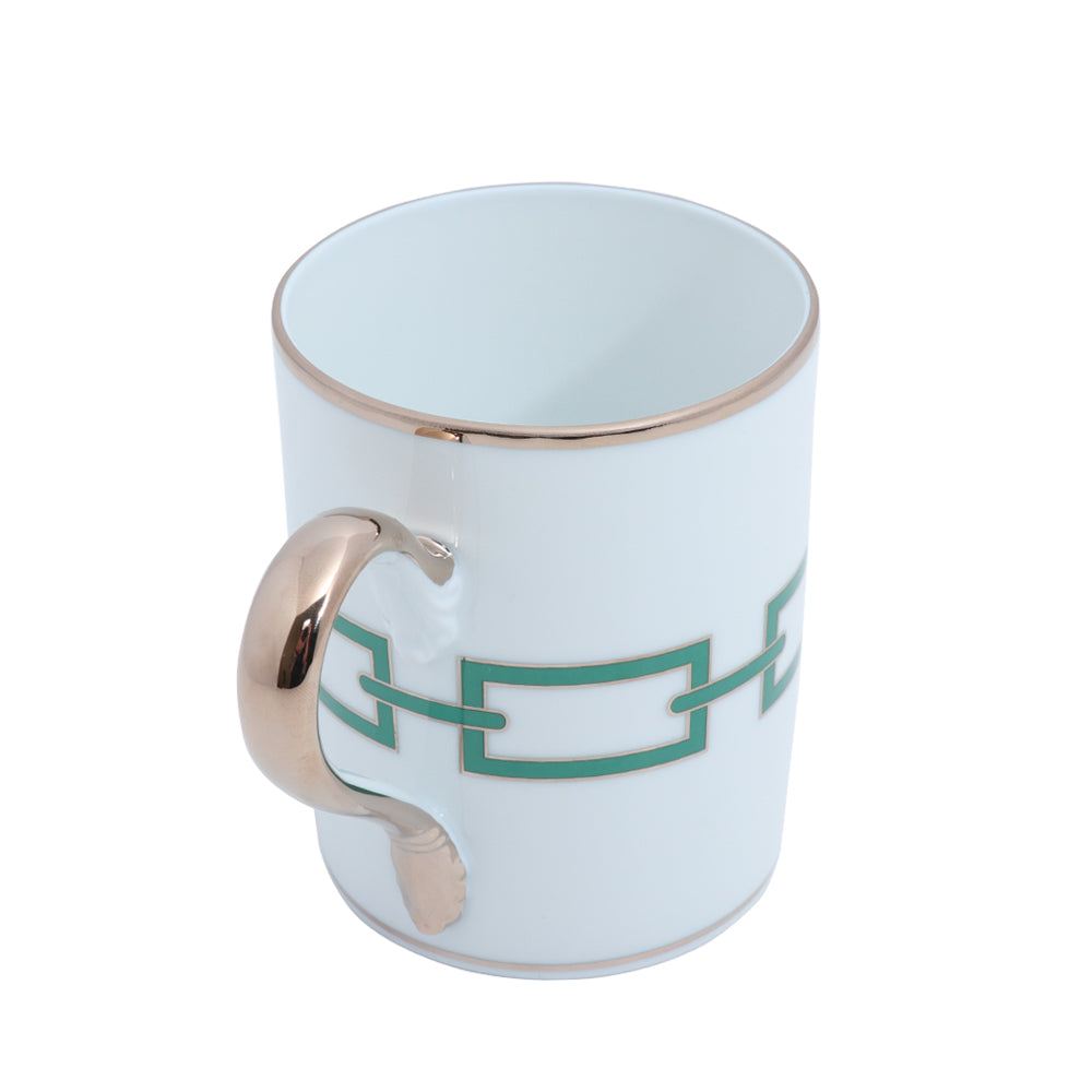 Richard Ginori Impero Catena Smeraldo Mugs Set | Drinkware Richard Ginori Impero Catena Smeraldo Mugs Set | Drinkware