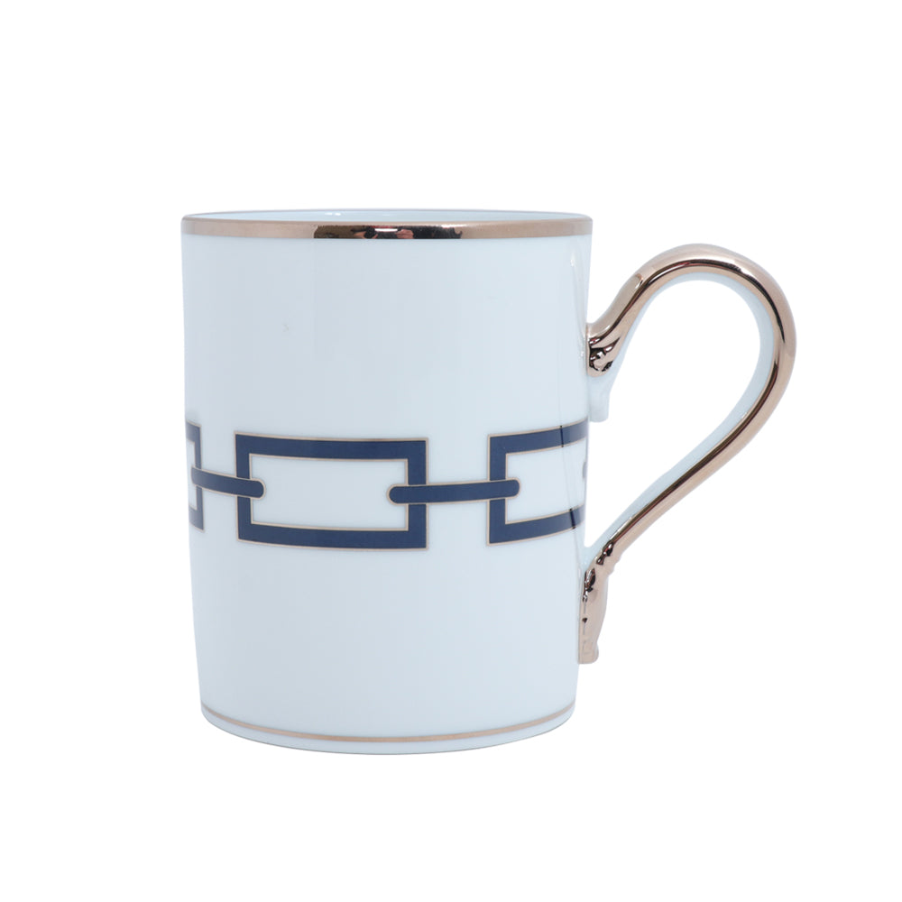 Richard Ginori Impero Catena Zaffiro Mugs Set | Drinkware Richard Ginori Impero Catena Zaffiro Mugs Set | Drinkware