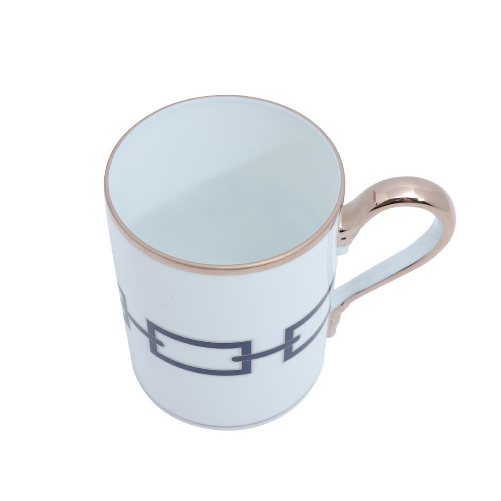 Richard Ginori Impero Catena Zaffiro Mugs Set | Drinkware Richard Ginori Impero Catena Zaffiro Mugs Set | Drinkware