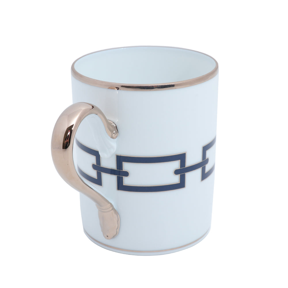 Richard Ginori Impero Catena Zaffiro Mugs Set | Drinkware Richard Ginori Impero Catena Zaffiro Mugs Set | Drinkware